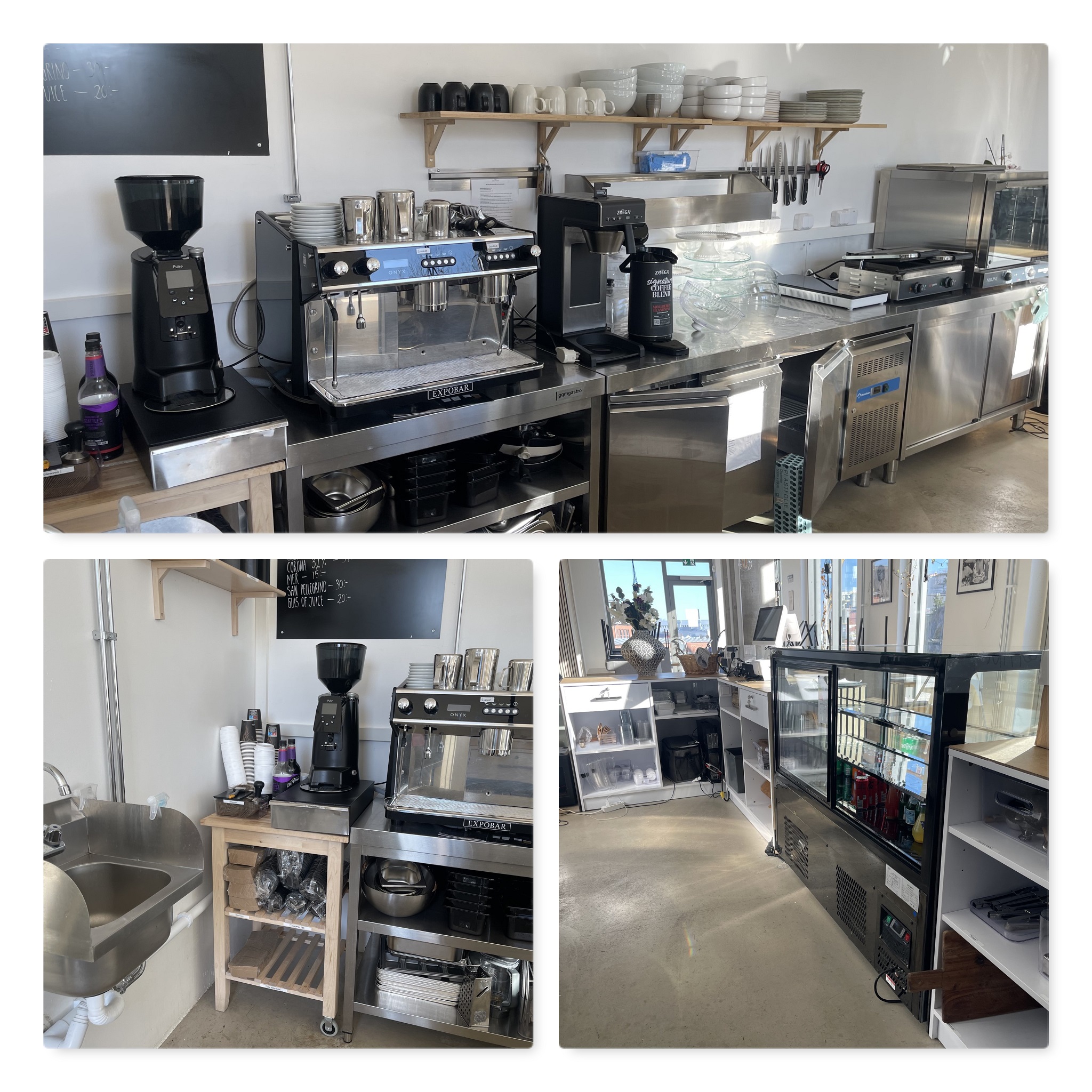 Restaurang kitchen view
