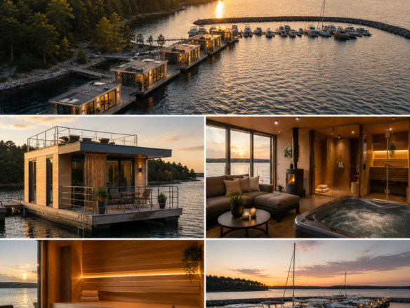 Exklusiv marina till salu i Göteborg – houseboat-verksamhet etablerad sedan 2005 (ID: 1720)